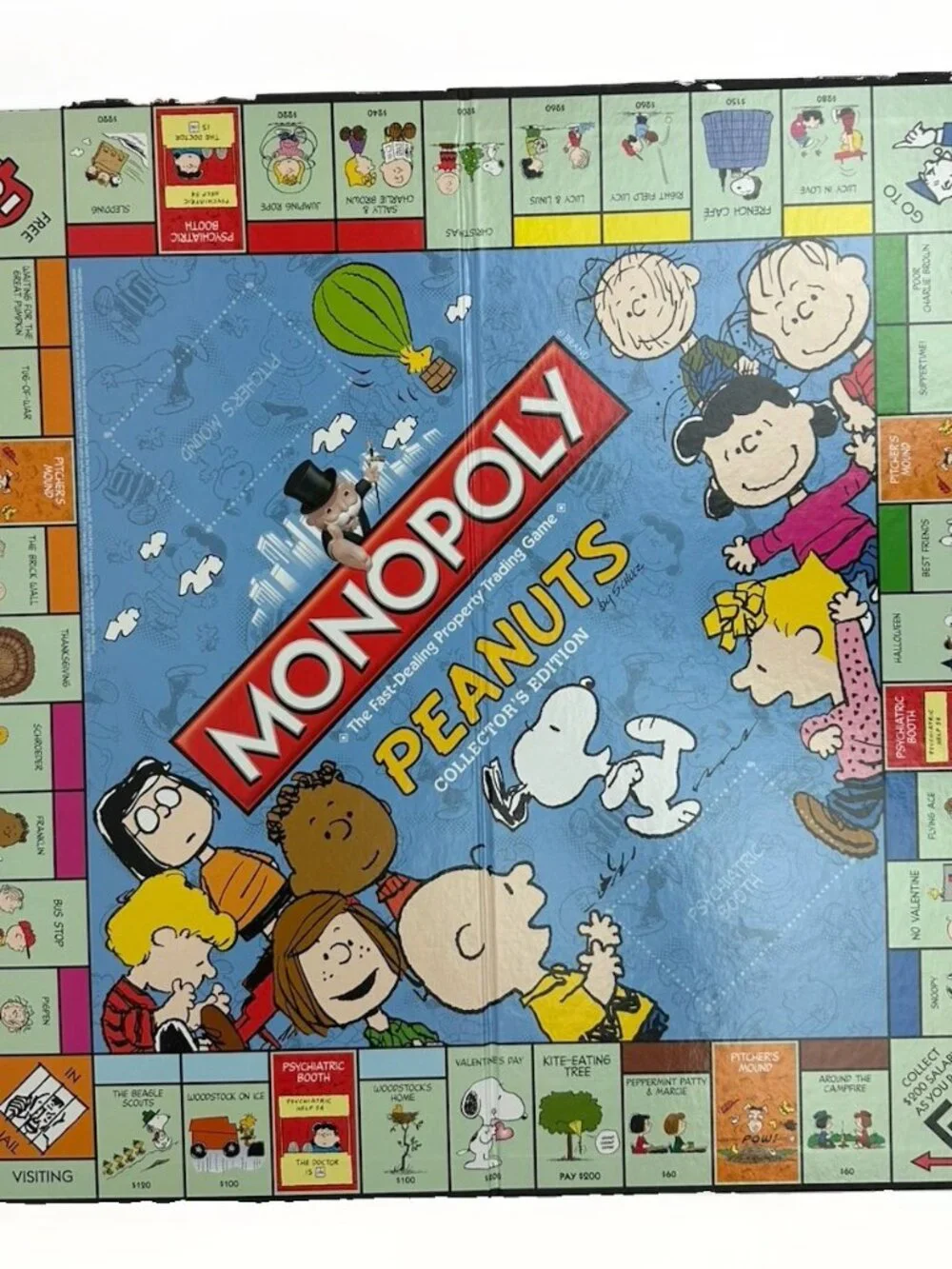 🎲 NEW Monopoly Peanuts Collector's Edition Snoopy Charlie Brown 2002 🎲